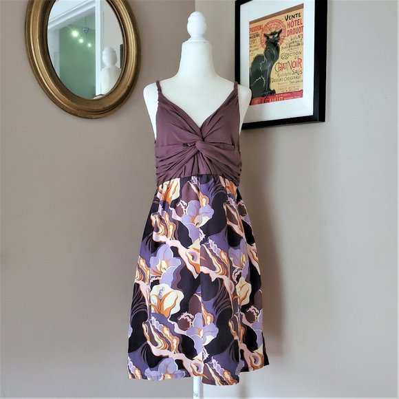 Anthropologie Dresses & Skirts - Anthropologie Lilka Silk Twist Detail Dress Medium
